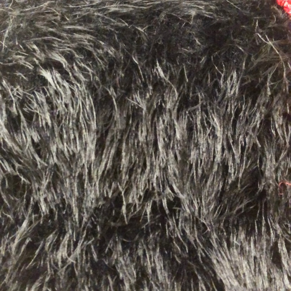 Black Fuzzy Top - Picture 2 of 3